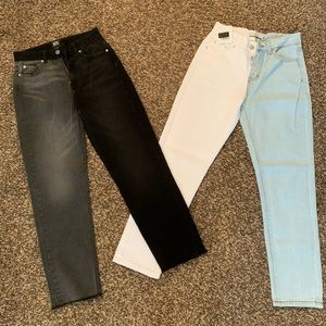 Bundle of Two-Tone Jeans!